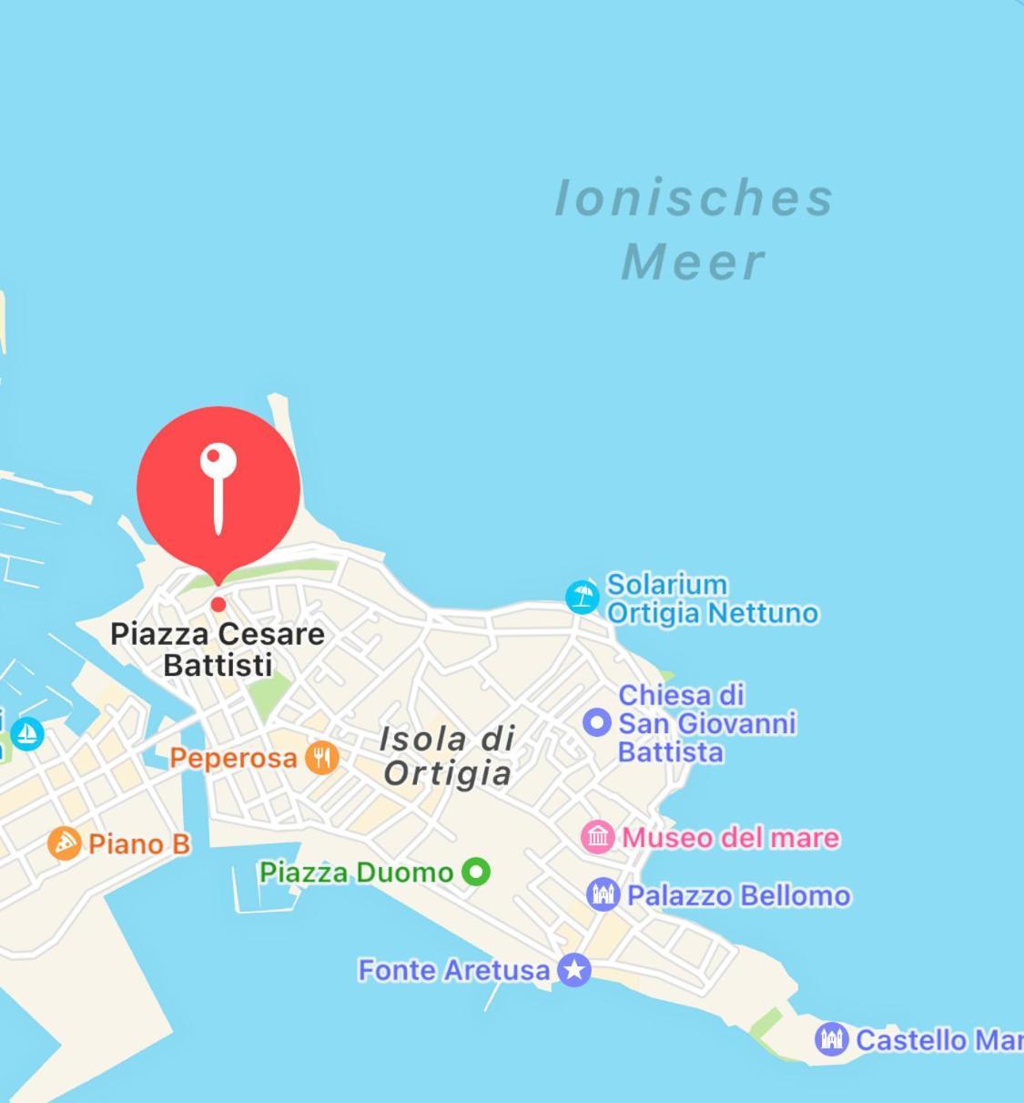 סירקוזה La Medusa D'Ortigia מראה חיצוני תמונה